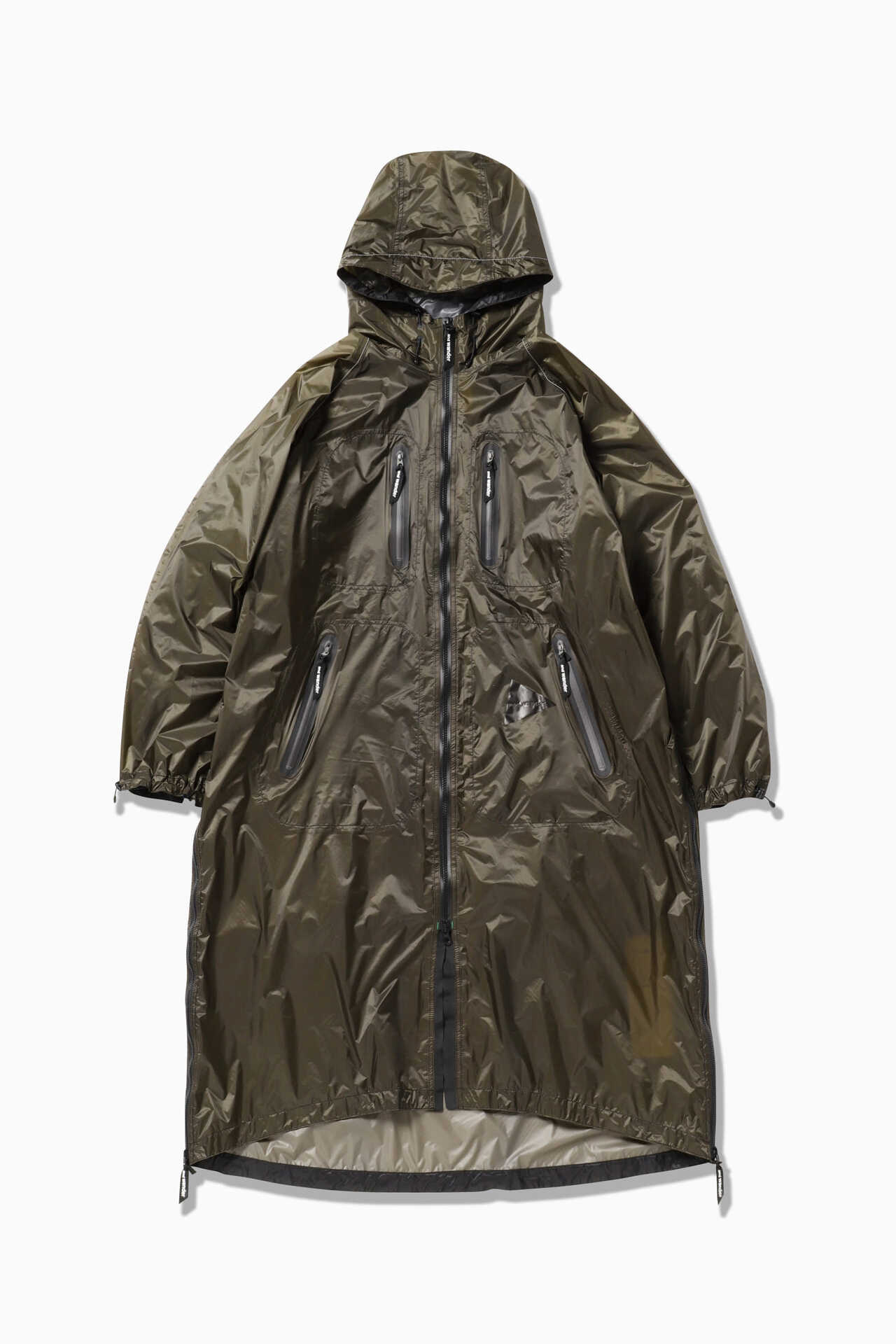 fly rain long coat - and wander
