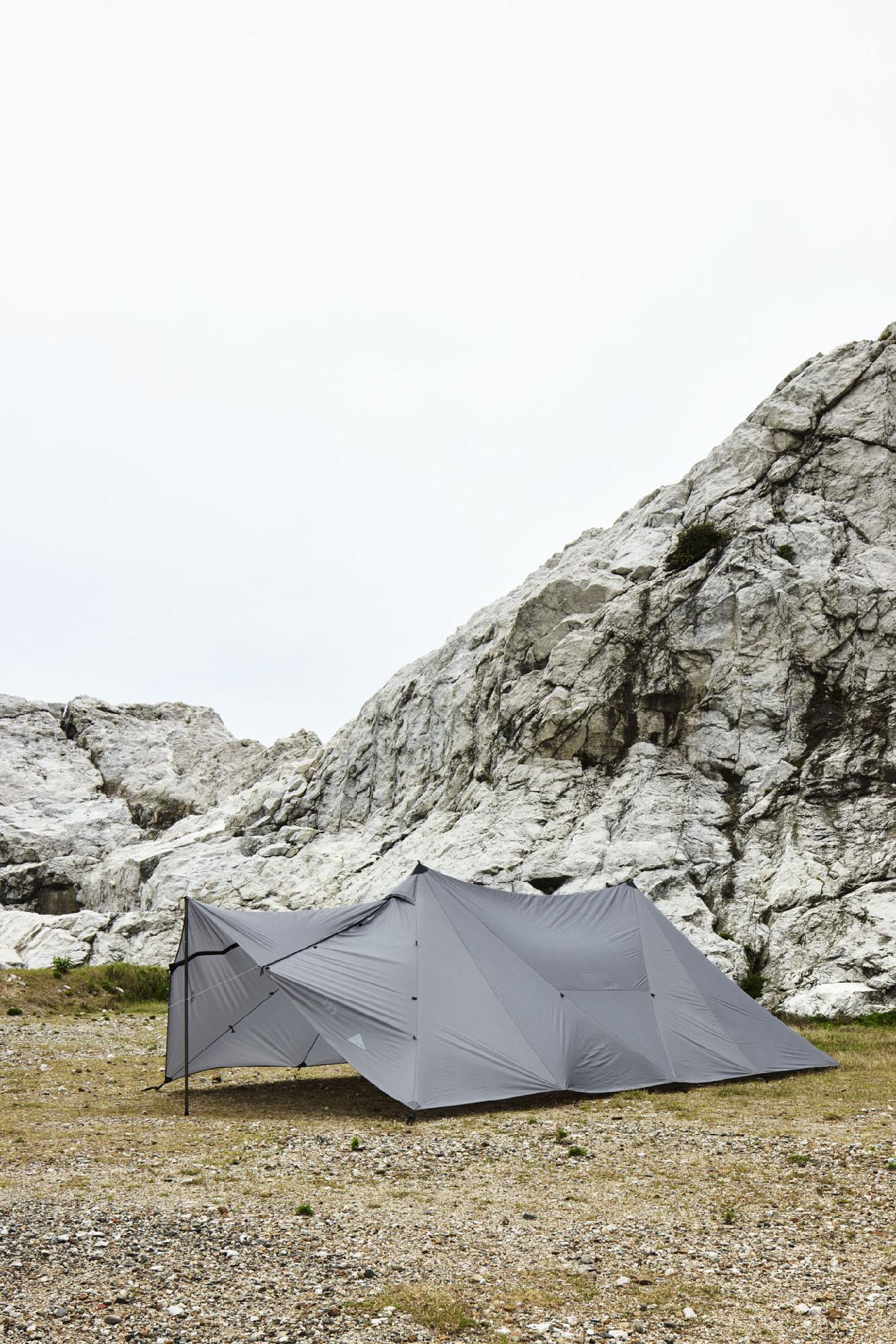 muraco×and wander HERON 2POLE TENT アンドワンダー and wander muraco × and wander HERON 2POLE