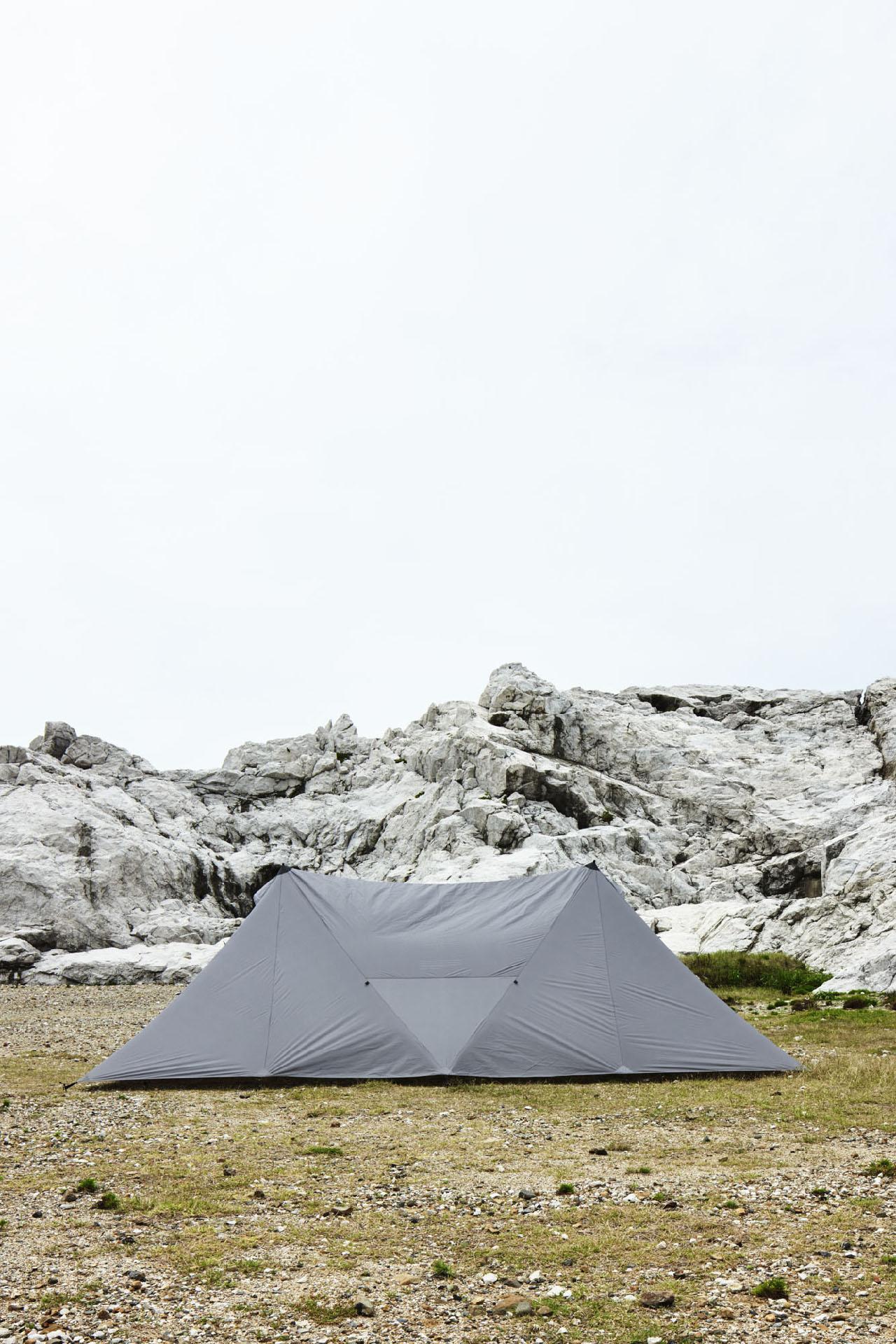 muraco × and wander HERON 2POLE SHELTER HERON 2POLE TENT SHELTER SET | ヘロンツーポールテント