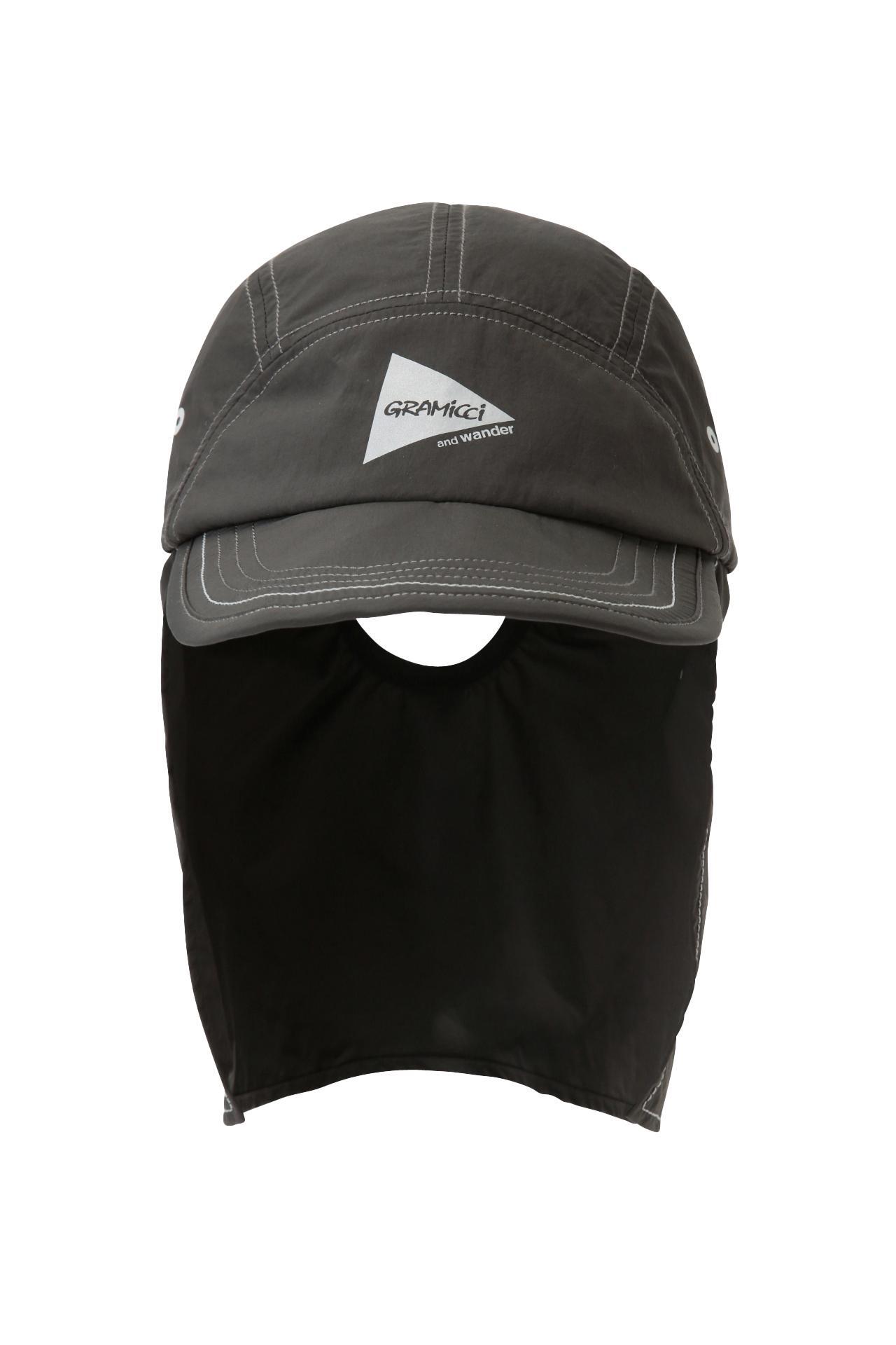GRAMICCI × and wander brushed nylon sunshade cap - and wander