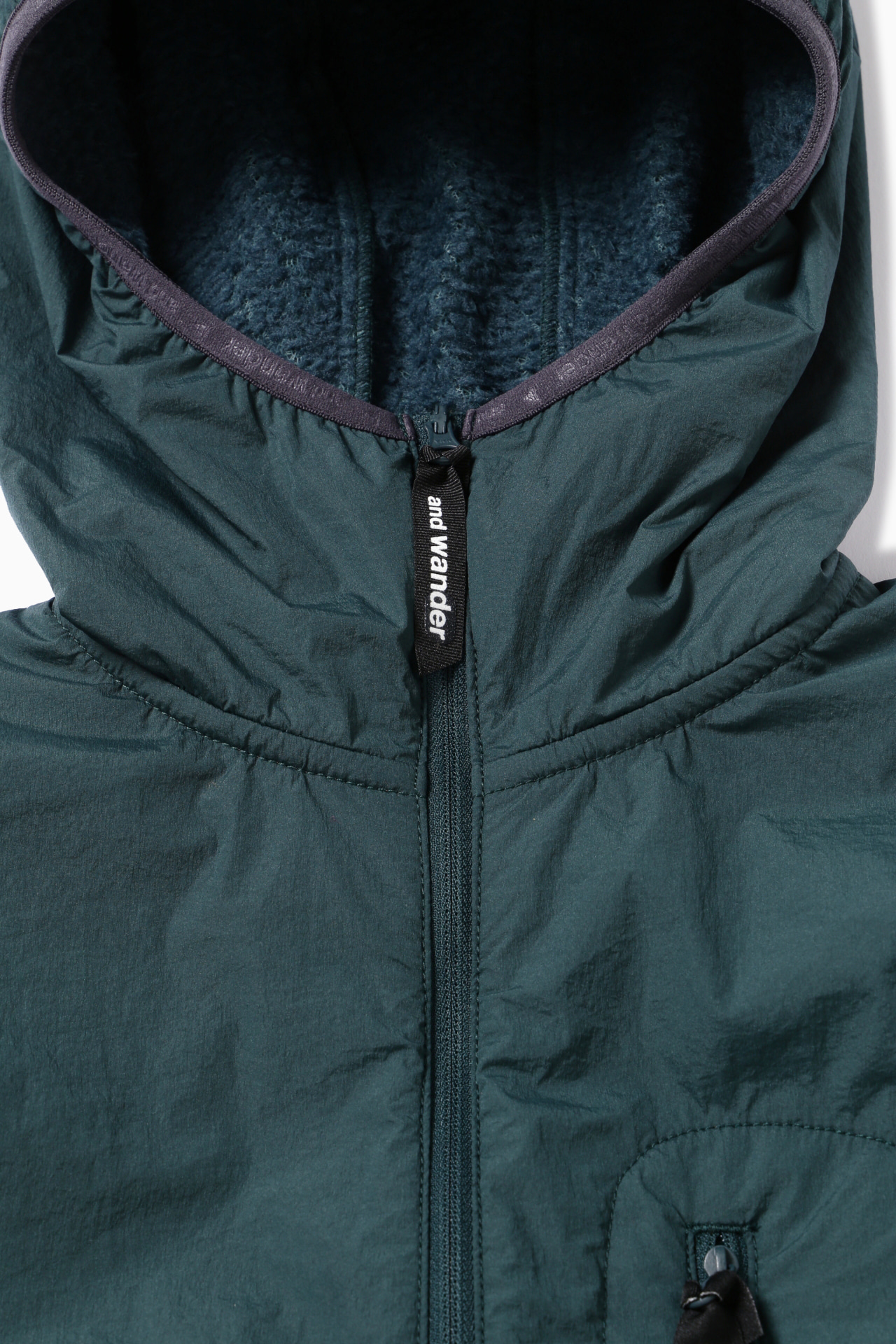 alpha direct f/z hoodie - and wander alpha direct f/z hoodie - and wander