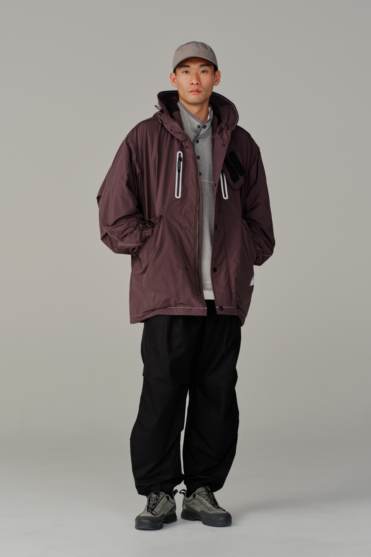 and wander Fishtail Octa coat XL/25AW 【公式通販】