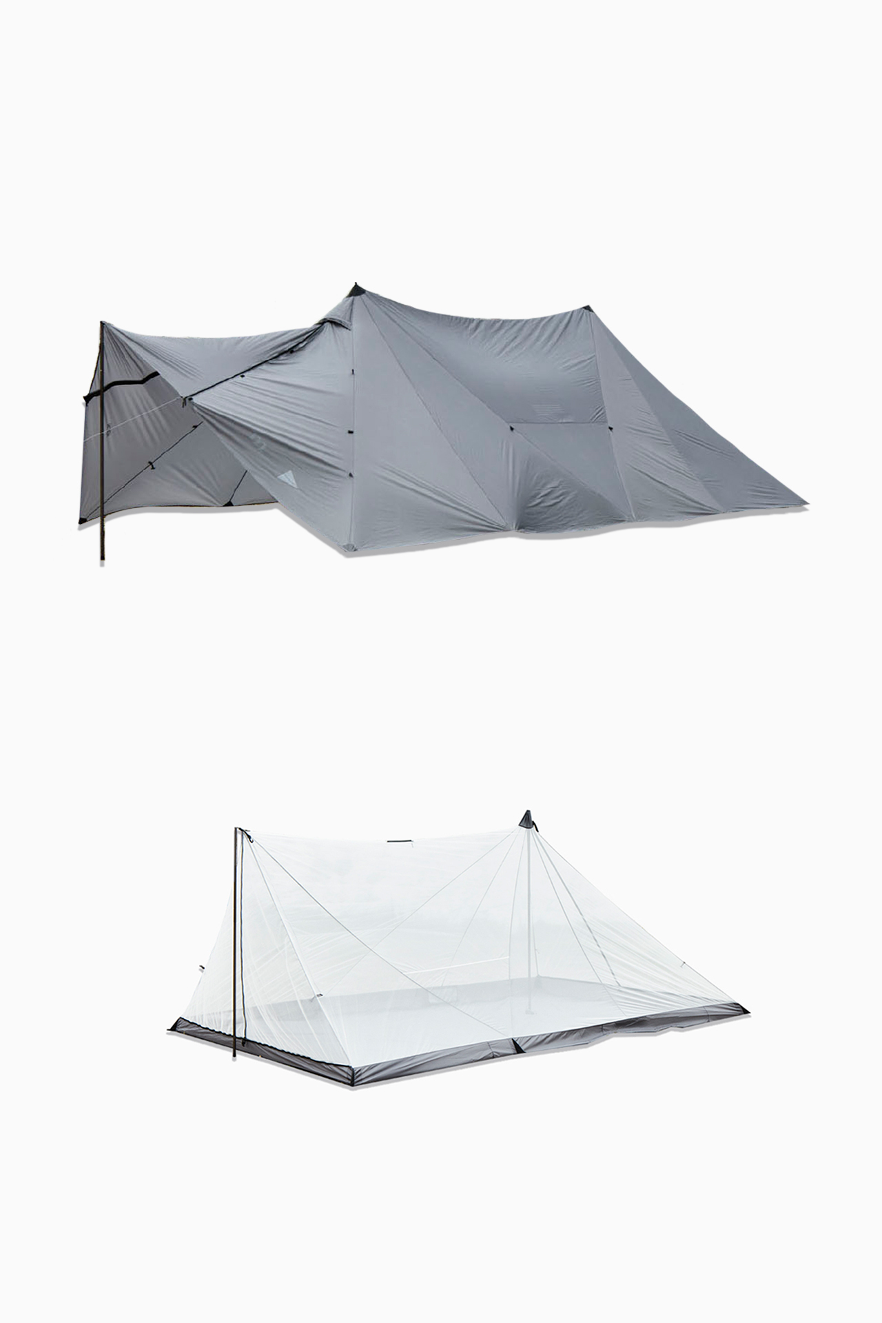 muraco×and wander HERON 2POLE TENT HERON 2POLE TENT SHELTER SET | ヘロンツーポールテント