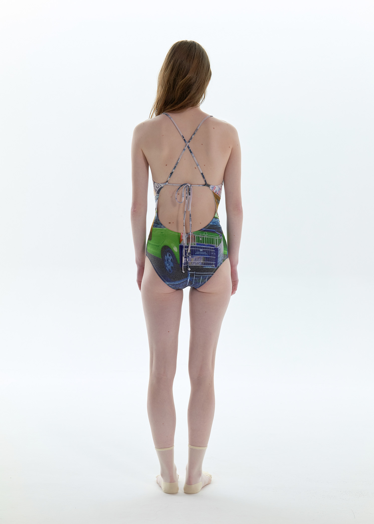 파이시스 PISCESS | Photo Graphic One-Piece Swimsuit