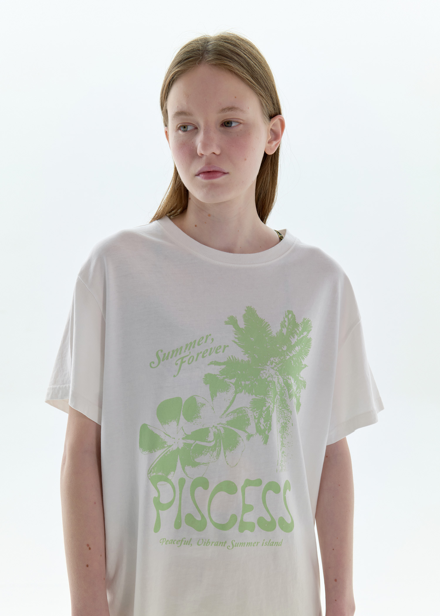 PISCESS×MAISON SPECIAL フェードフラワーTシャツ SHOP - BEST - 파이