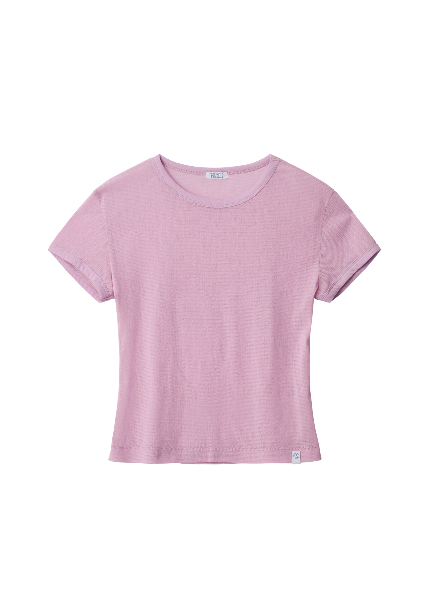 ★PISCESS★PS Basic Waffle T-shirt★Pink★大人気★ T-Shirt 