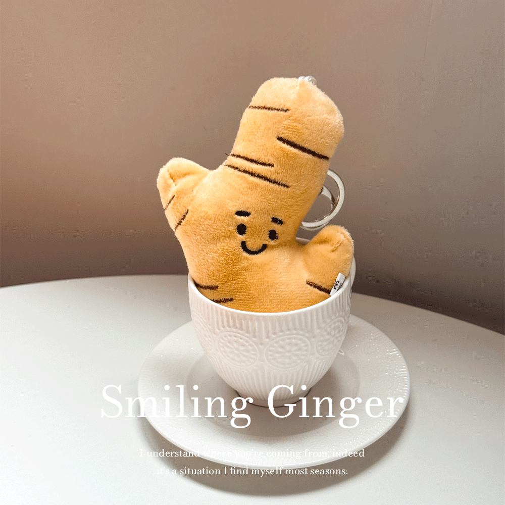 올플렉스 자체제작 생강 인형 키링 | 손 번쩍 귀여운 감성 키체인