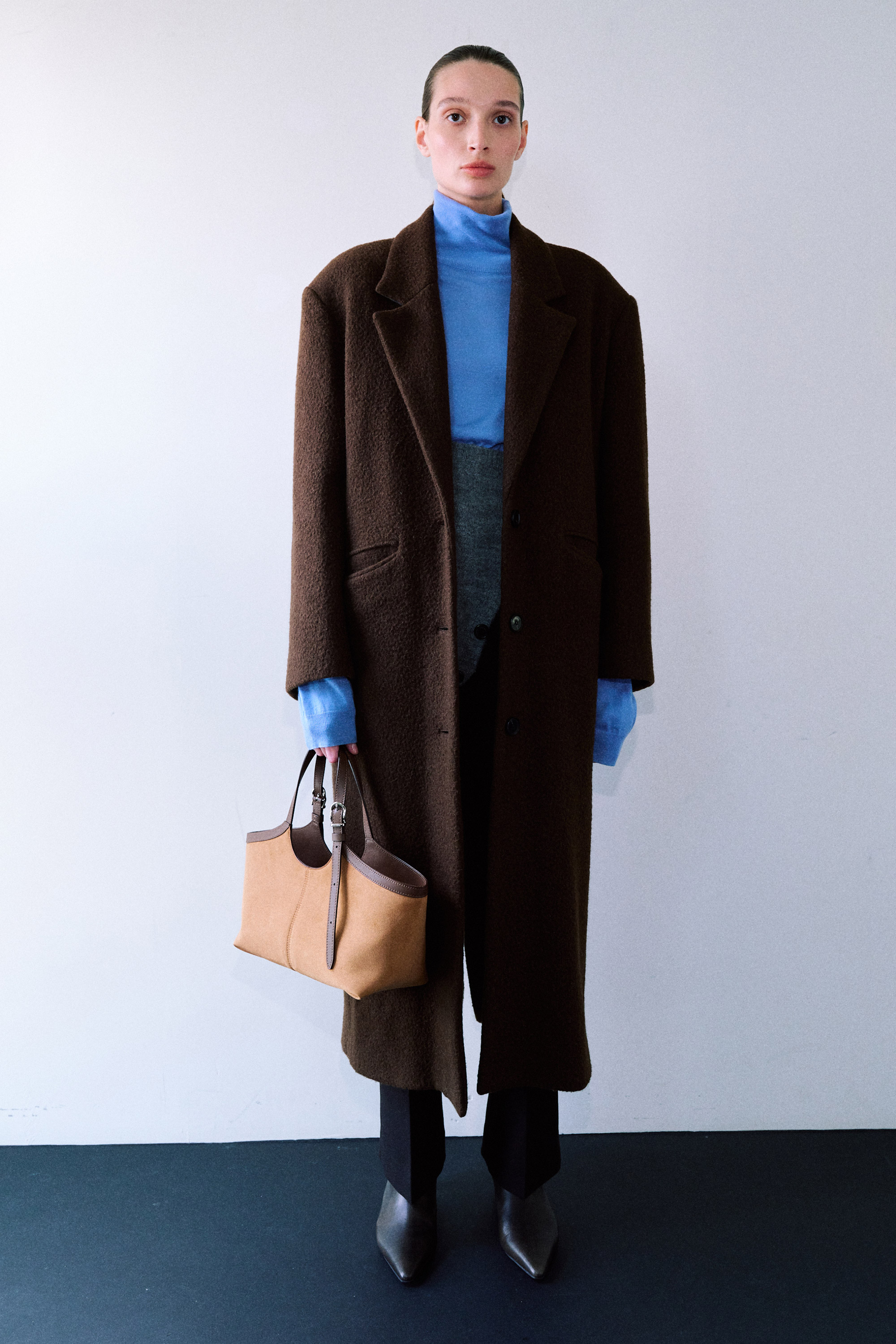 REV tote EW Suede A006-KC - VAN ROHE
