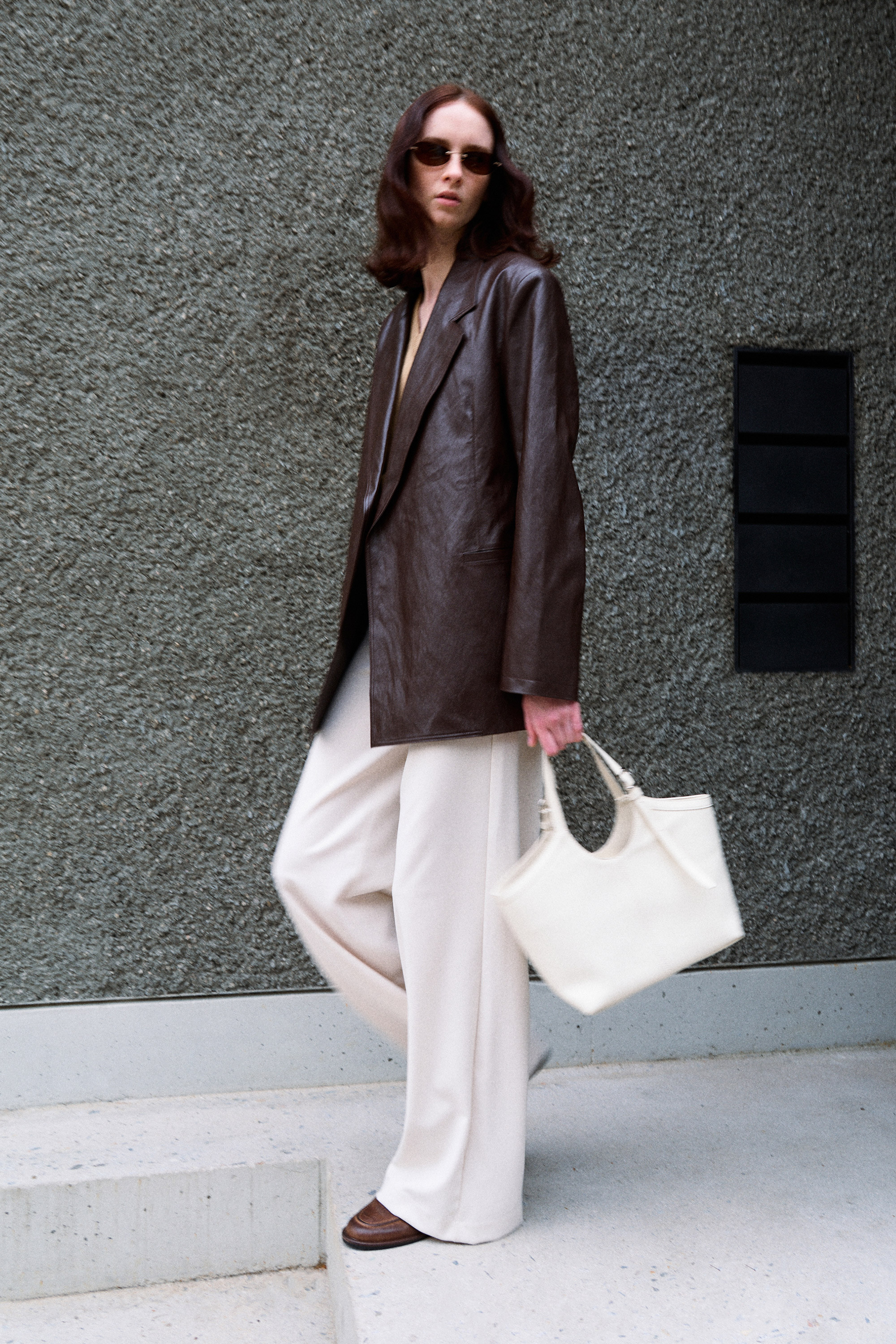トートバッグ [VAN ROHE] REV tote EW Suede Shop - - REV - VAN ROHE