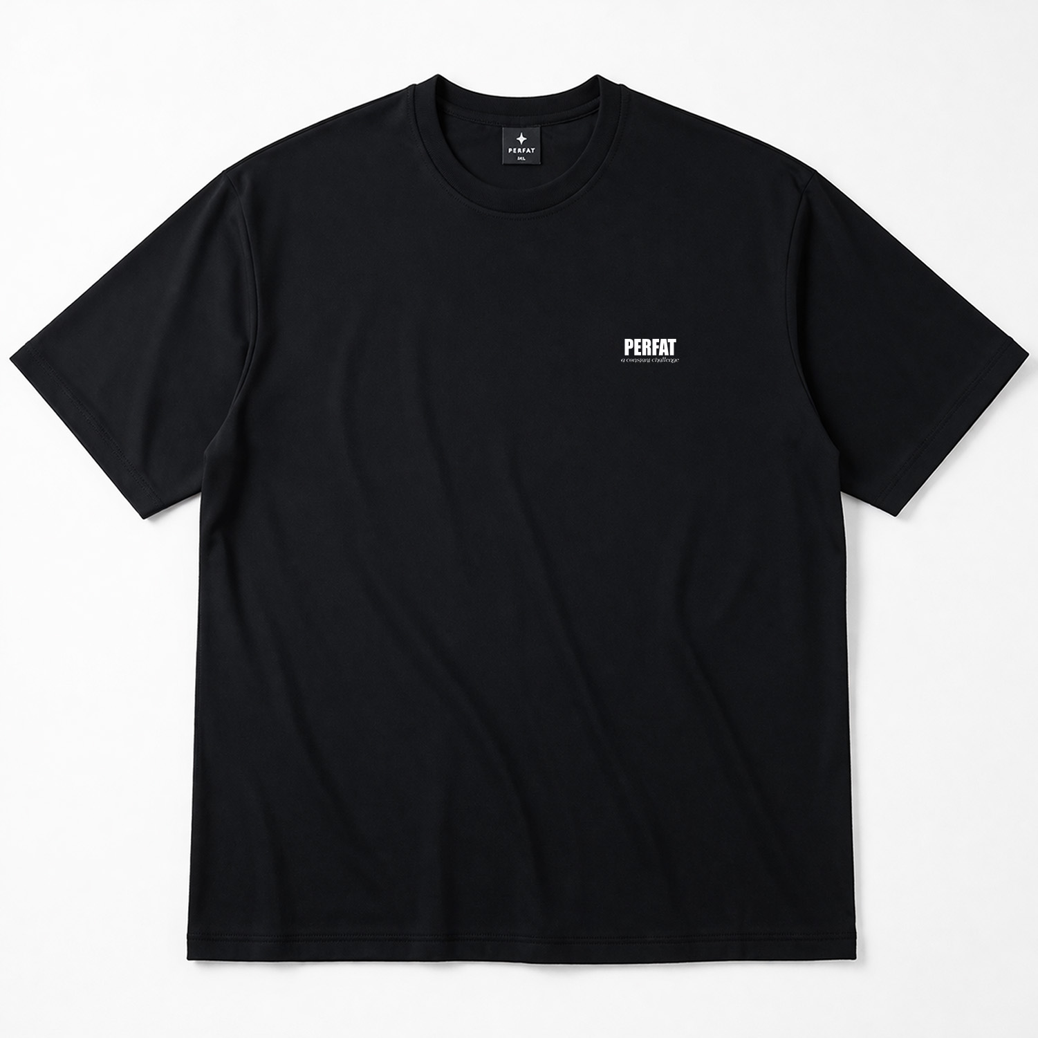 SEMI OVER ALL IN ONE T-SHIRT (BLACK)
