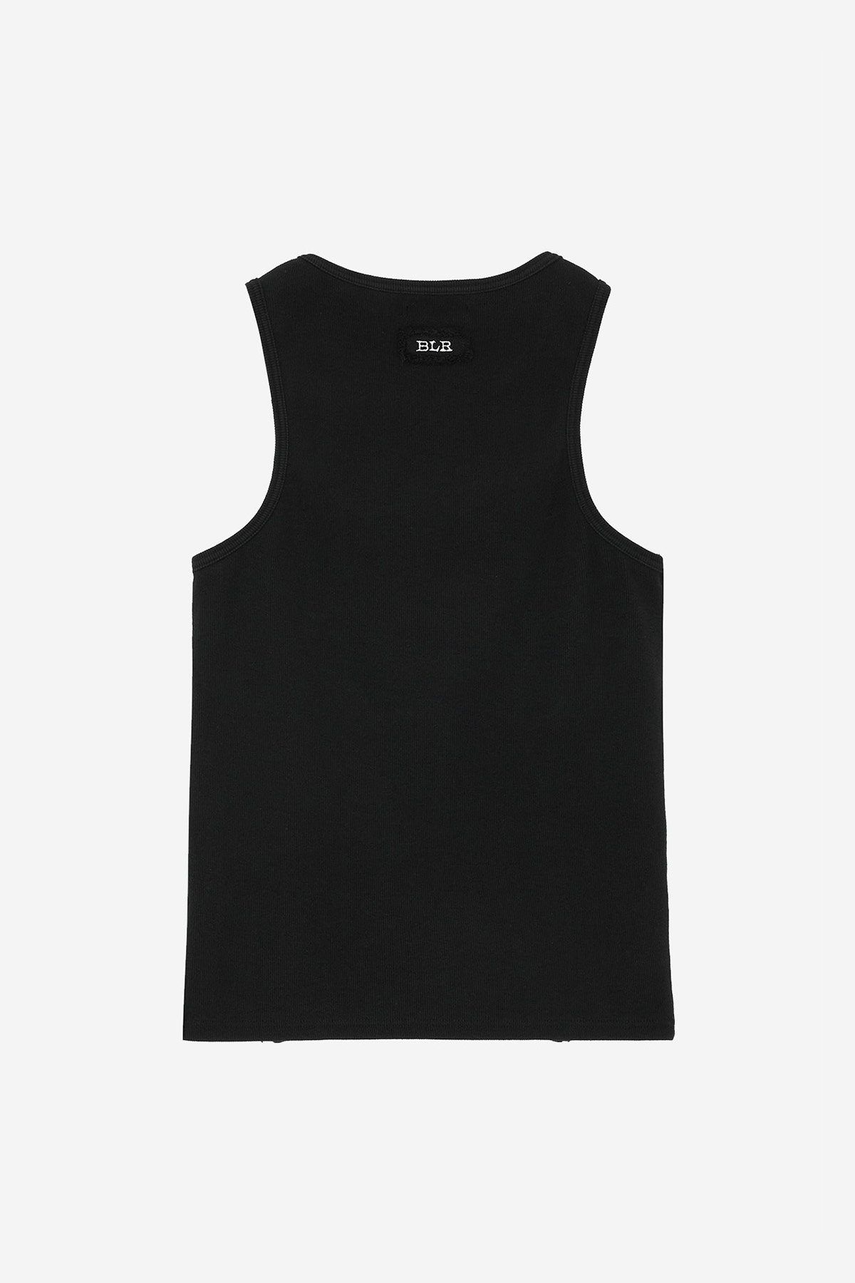 【BLR BLUER】Logo Rivet Sleeveless LOGO RIVET SLEEVELESS BLACK - BLR 비엘알