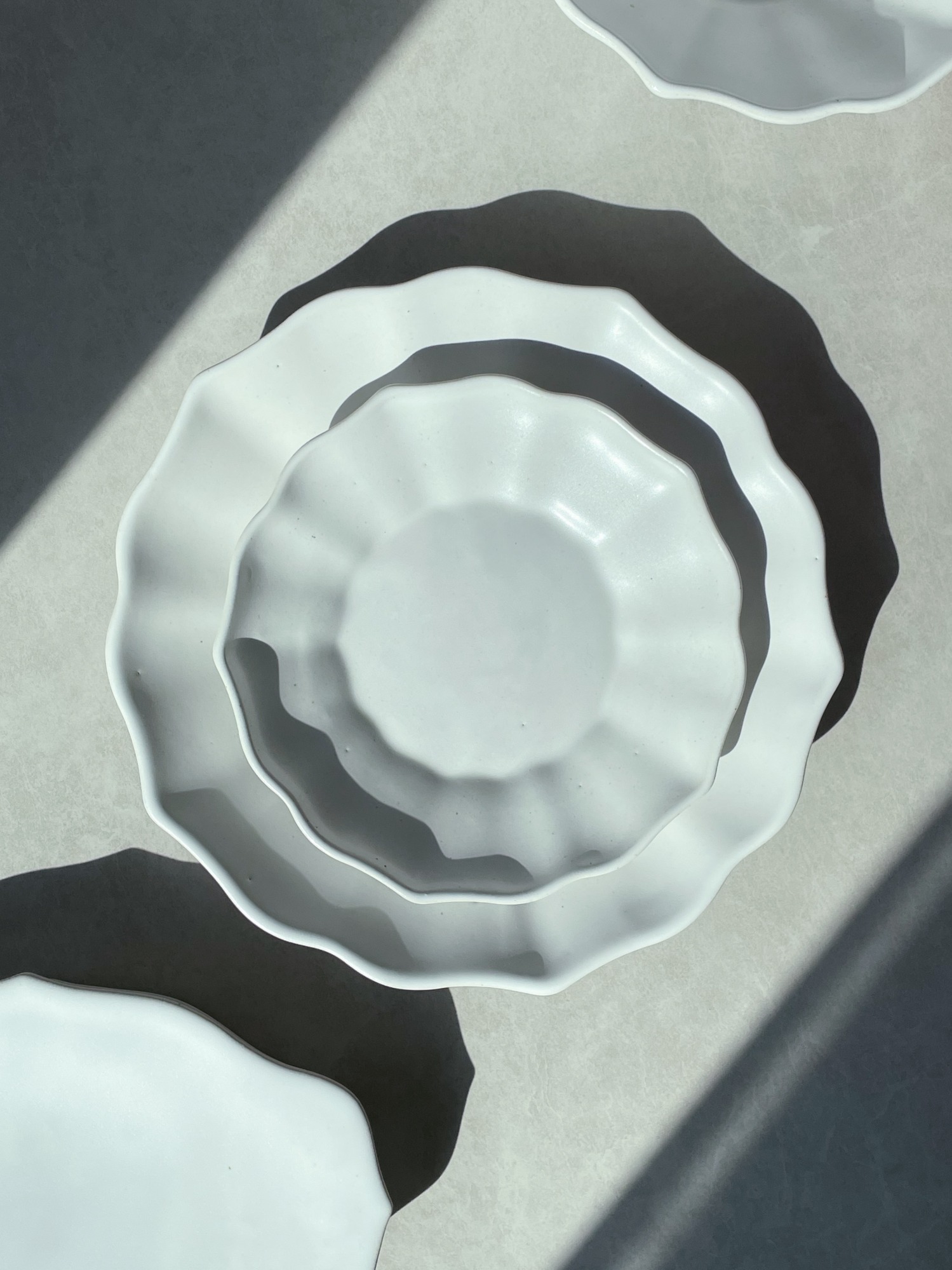 화형 플레이트 (2 sizes), 꽃잎 플레이트