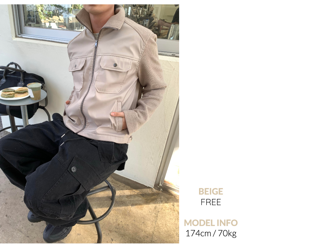 夾克模特兒穿著圖片 - S1L15