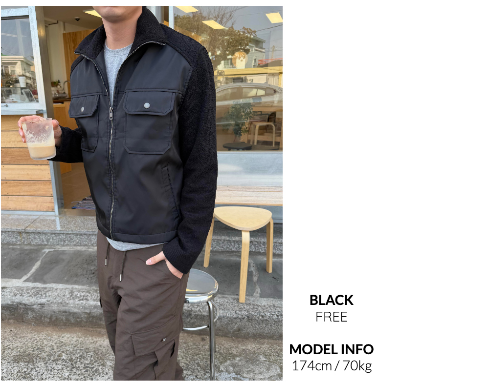 夾克模特兒穿著圖片 - S1L31