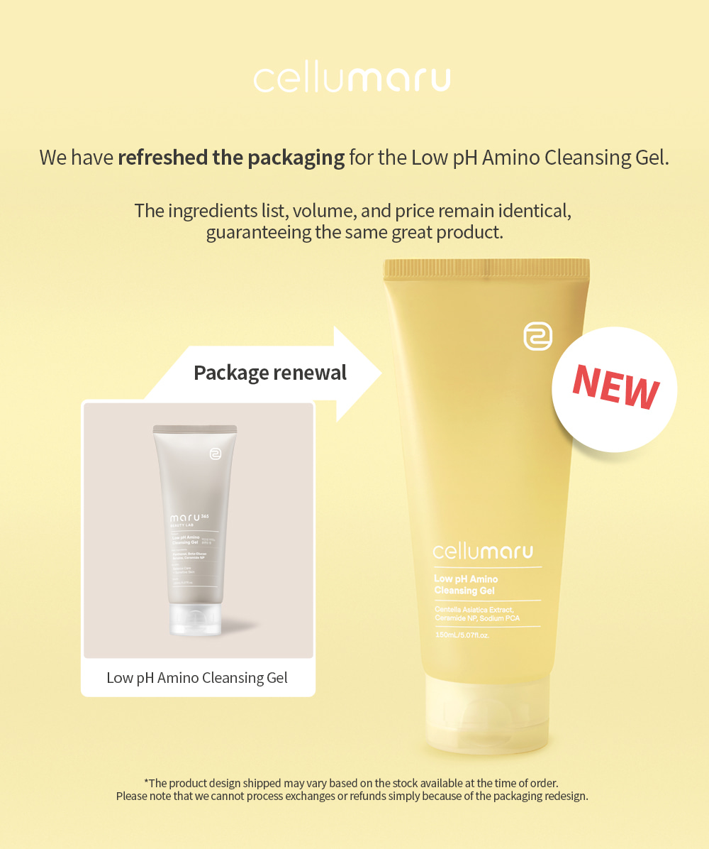 Cellumaru Low pH Amino Cleansing Gel 150ml Korean facial cleanser