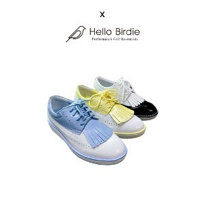 X HELLO BIRDIE TASSEL GOLF SHOES