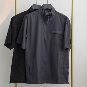 어메이징크리  남성 홀로그램 아노락 티셔츠 [H4042] A5