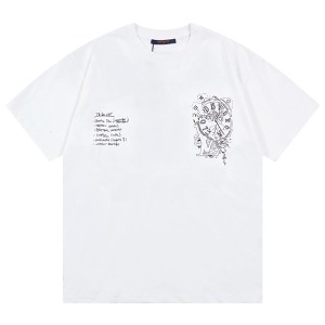 [Louis Vuitton 루이비통 디지털 프린팅 logo 티셔츠 [H5034] A5