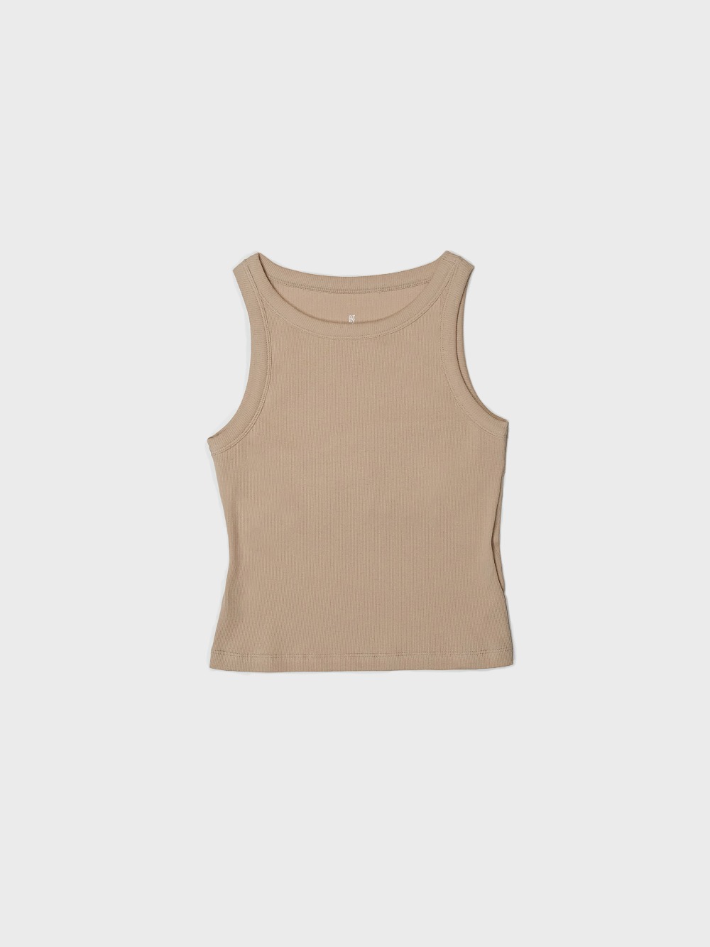 (*New color) Cotton sleeveless top - beige