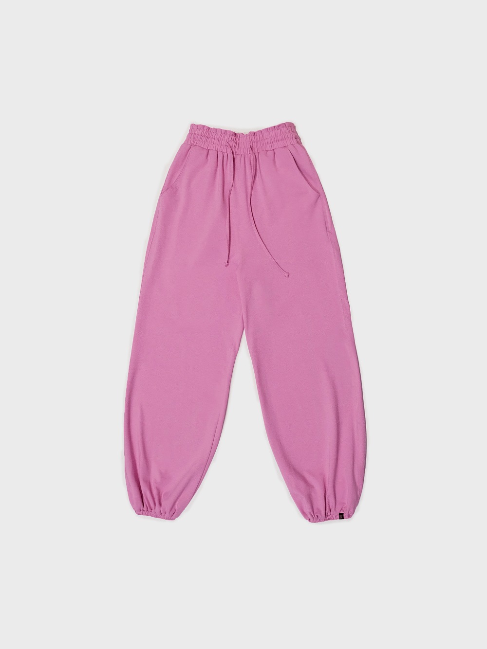 [3차] Ruffle banding pants - berry pink