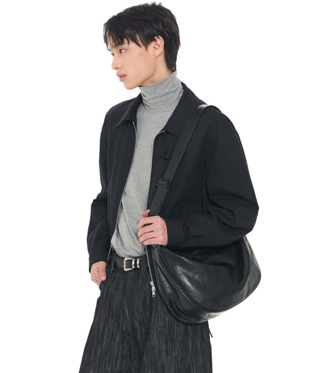 ショルダーバッグ ALLDAY MIDDLE CROSS BAG BLACK ALL-DAY MIDDLE CROSS BAG (BLACK) - OTVA STORE