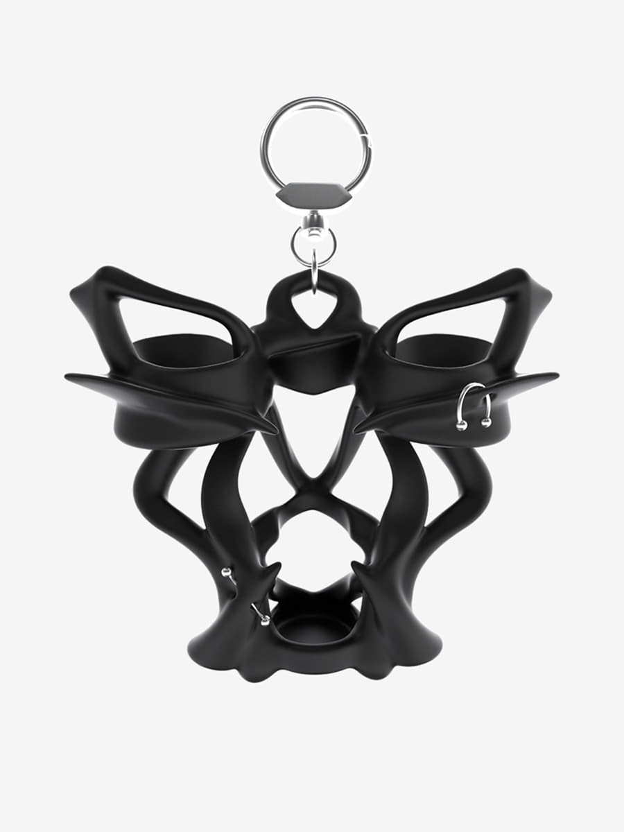 RISKY X JIMI LIP GLOSS KEYCHAIN - RISKY