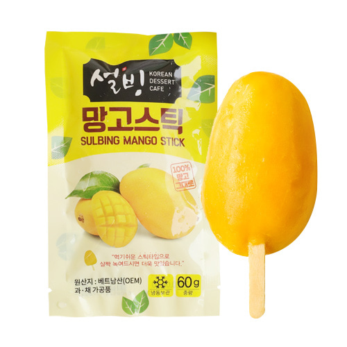 설빙 망고스틱 60g