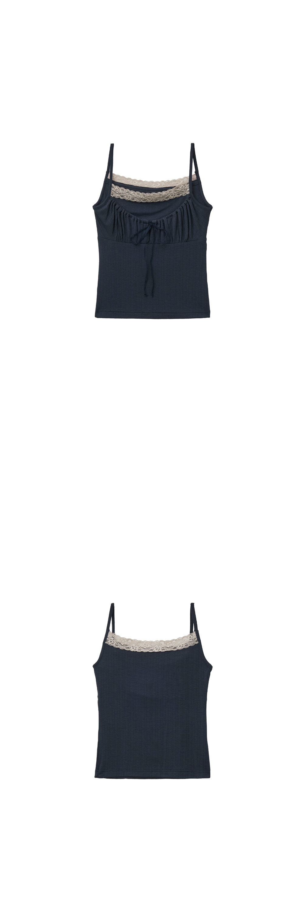 UUUUP DAISY SLEEVELESS TOP - 3 COLORS NAVY