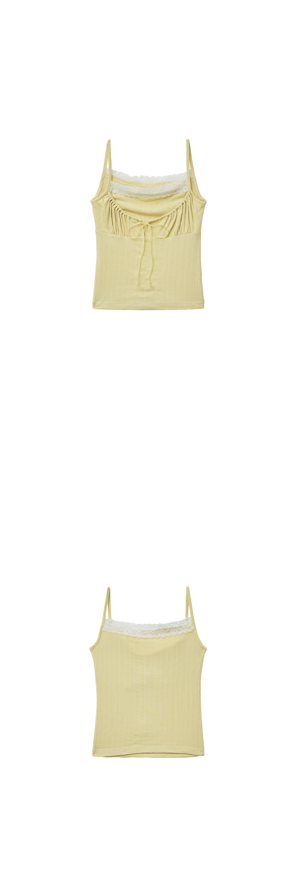 UUUUP DAISY SLEEVELESS TOP - 3 COLORS YELLOW