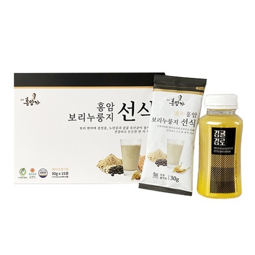 유산균 발효 식사대용 감귤감로 + 보리 누룽지 선식 세트