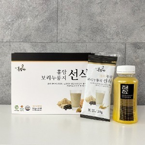 유산균 발효 식사대용 감귤감로 + 보리 누룽지 선식 세트