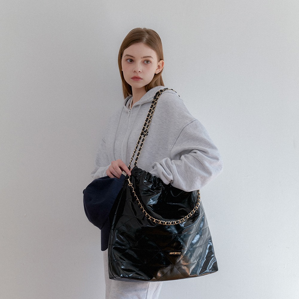 ★ANOETIC★ANC MAXI JOURNEY SHOPPER BAG ANOETIC] ANC MAXI JOURNEY SHOPPER BAG_BLACK - KATZ by LDF
