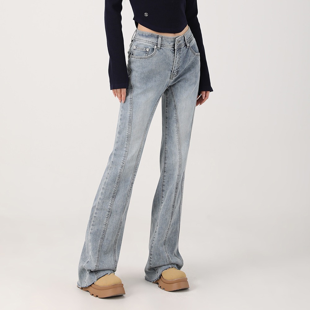 AVANDRESS ♥ Art Leather Thin Bootscut Pants/追跡付 Alexxus Faux Leather Pant - Black | Fashion Nova