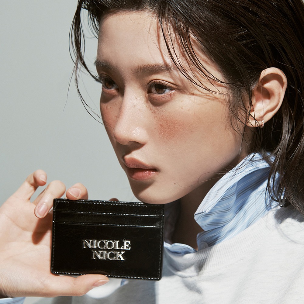 ◇NICK&NICOLE◇ PREMIUM BOLD SOFT MUFFLER_BLACK Designer fashion, Seoul-fully created | W Concept