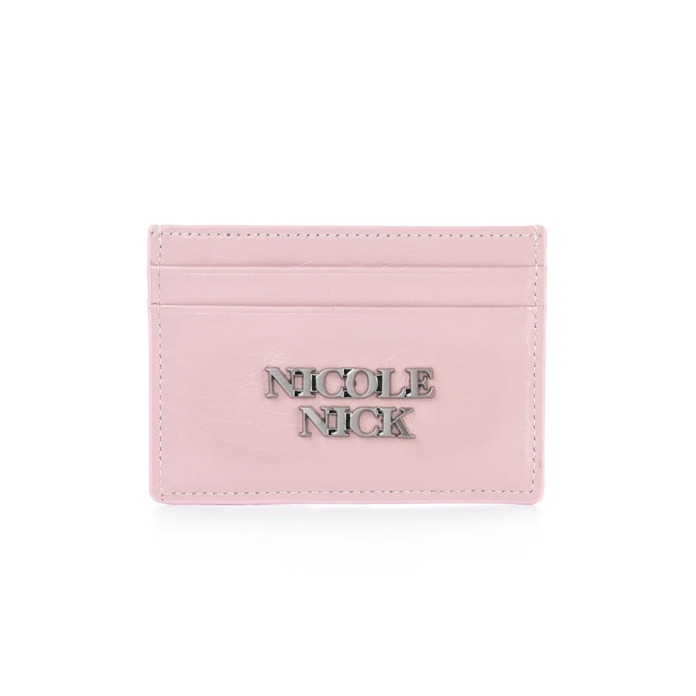◇NICK&NICOLE◇ CRYSTAL ACCORDION WALLET_CREAM ZIP ACCORDION CARD HOLDER – Nikky Bag