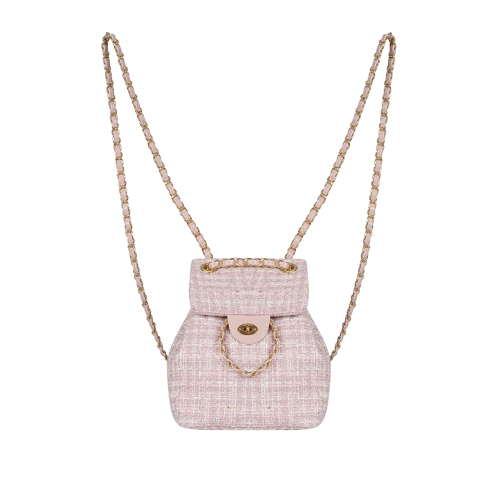★ANOETIC★ ANC TWEED CLASSIC BACKPACKPINK m1037_1103962 ANOETIC] ANC TWEED CLASSIC BACKPACK_PINK - KATZ by LDF